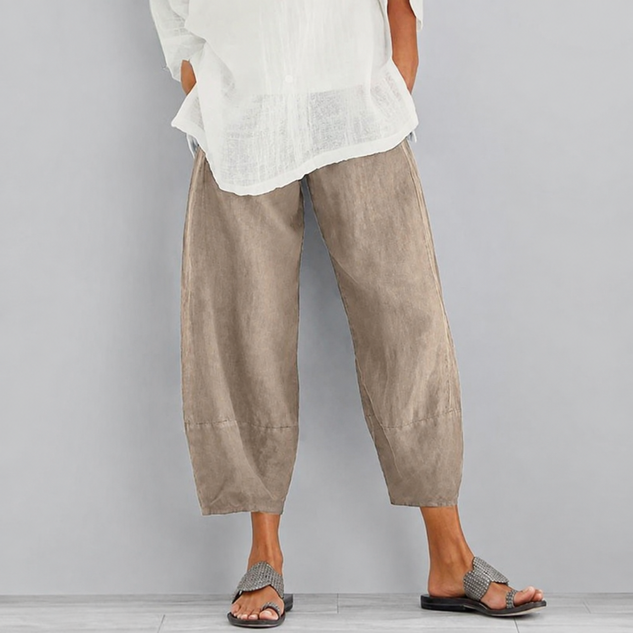 Beige / 5XL