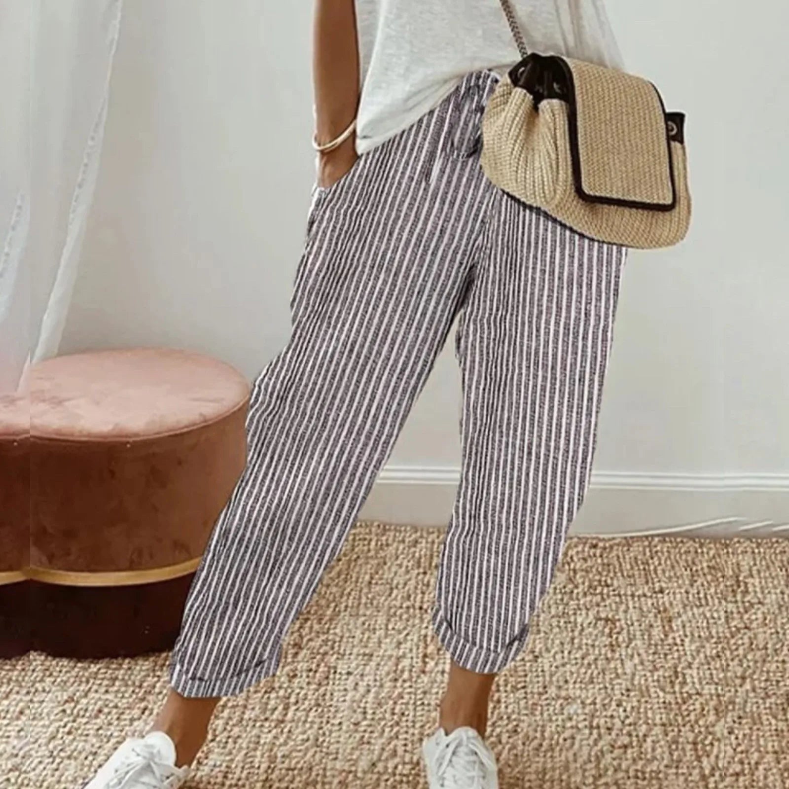 Striped Gray / 3XL/US 16